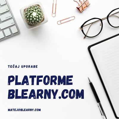Osnove uporabe platforme Blearny.com