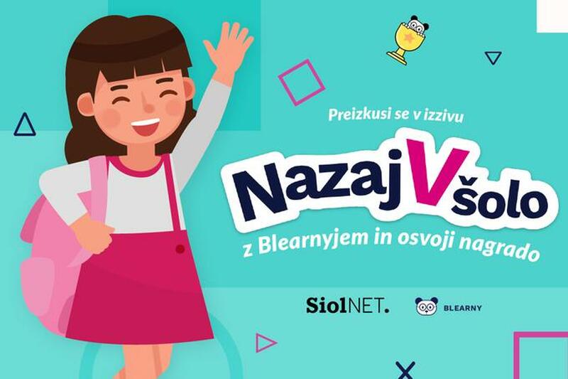 Izžrebani so nagrajenci izziva Nazaj v šolo v organizaciji siol.neta in blearnyja