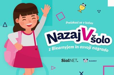 Izžrebani so nagrajenci izziva Nazaj v šolo v organizaciji siol.neta in blearnyja